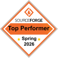 SourceForge Top Performer badge, We360.ai