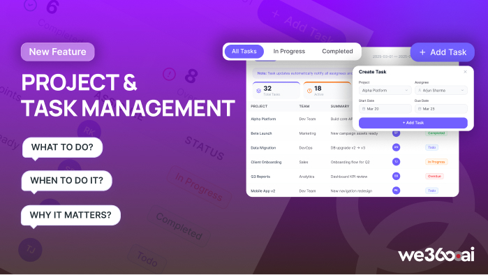 Project &  Task Management